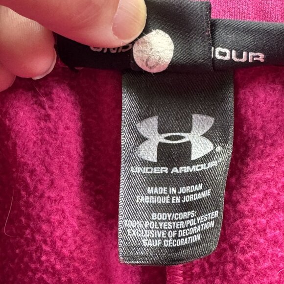 Under Armour Women's Pink Sweatpants Drawstring & Elastic Waist Size M - Picture 9 of 9